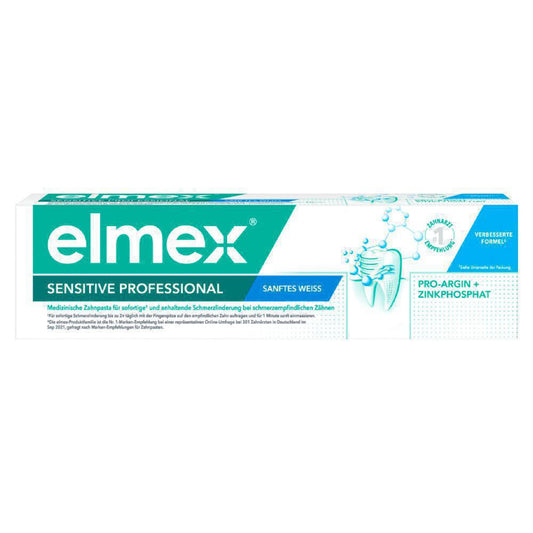 Elmex 敏感專業牙膏溫和美白 75 毫升