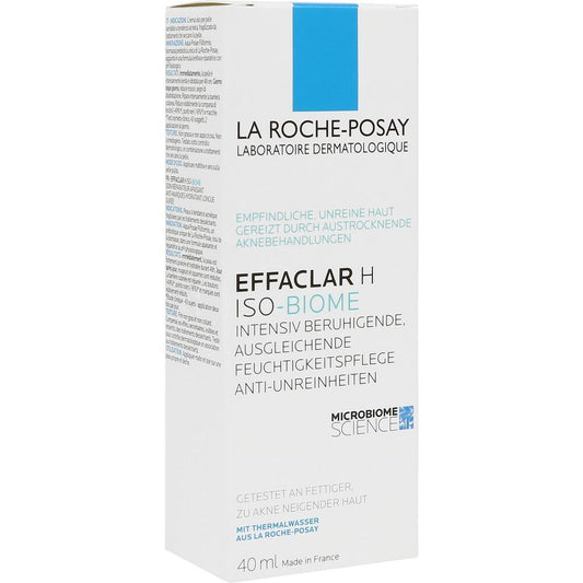 La Roche-Posay 理膚泉 Effaclar H Iso-Biome 潤膚霜 40 ml