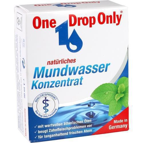 僅一滴化學藥品。垂直。 Gmbh One Drop Only Natürl.Mundwasser 濃縮液 50 毫升