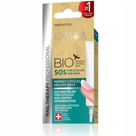 Eveline Cosmetics Nail Therapy Bio SOS 適用於角質層和指甲 12 毫升