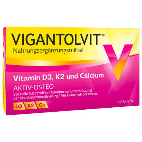 Vigantolvit 維生素 D3、K2 和鈣 60 片