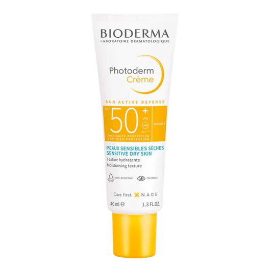 貝德瑪 Photoderm 霜（原版）SPF 50+ 40 毫升管正面