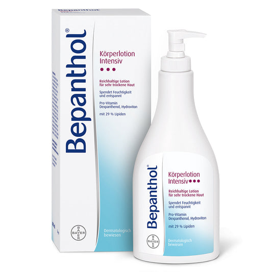 Bepanthol Intensive Body Lotion 400 ml dispenser