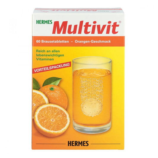 Hermes Multivit Effervescent Tablets - Orange