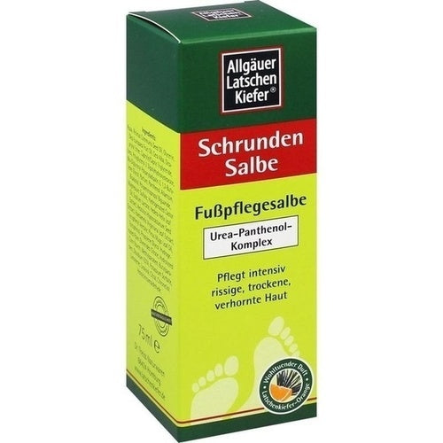 Allgäuer Latschenkiefer Foot Ointment for Cracks Orange 75 ml is a Foot Peeling & Cream