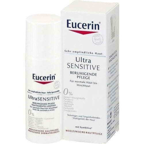 Eucerin Ultrasensitive Soothing Care for Normal To Combination Skin 50 ml is a 24H Cream