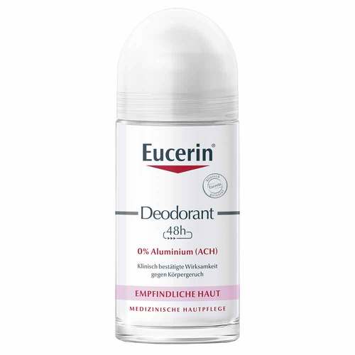 Eucerin 48h Aluminium-Free Deodorant For Sensitive Skin Roll-On 50 ml