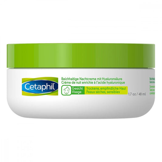 Cetaphil Rich Night Cream with Hyaluronic Acid 48g