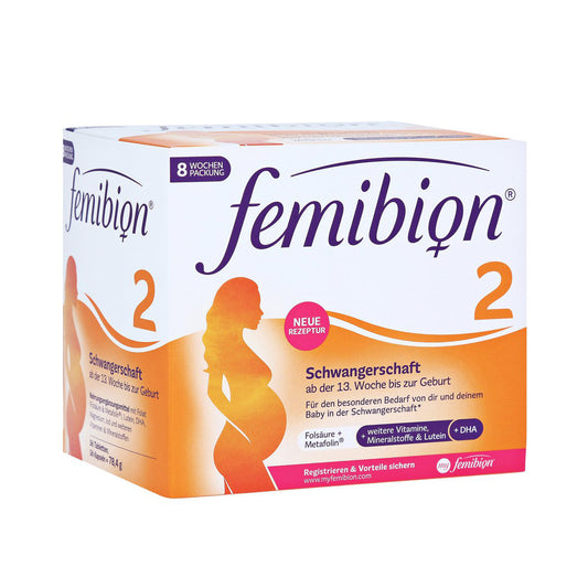 Femibion 2 Pregnancy 2 x 56 capsules (8 weeks usage)