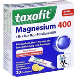 Mcm Klosterfrau Vertr. Gmbh Taxofit Magnesium 400 + B1 + B6 + B12 + Folic Acid 800 Gran. 20 pcs