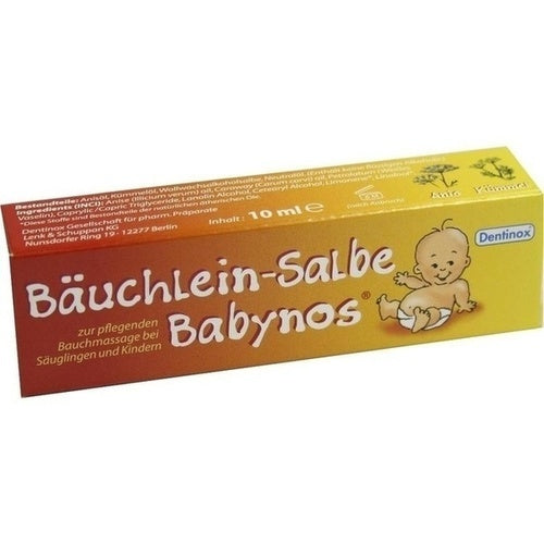 Dentinox Lenk & Schuppan Kg Tummy Ointment Babynos 10 ml