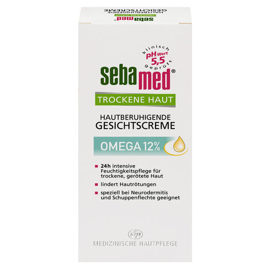 Sebamed Dry Skin Soothing Face Cream Omega 12% 50 ml