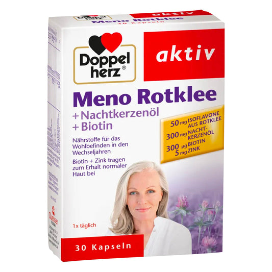 Doppelherz Menopause Well-being: plus Evening Primrose Oil + Biotin 30 cap