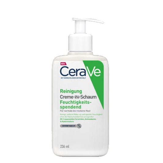 CeraVe Cream-to-Foam Cleansing 236 ml