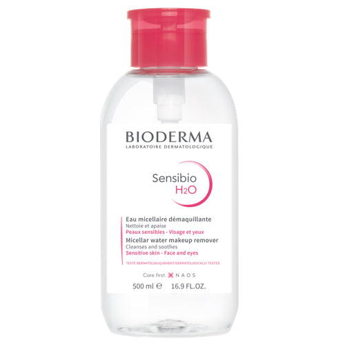 Bioderma Sensibio H2O Micelle Solution 500 ml - Pump Bottle