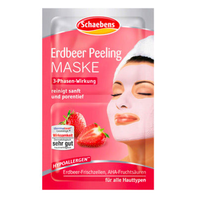 Schaebens Strawberry Peeling Mask 2x6ml on VicNic.com