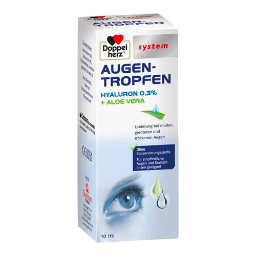 Doppelherz 德國雙心 眼 Drops 透明質酸 0,3% + Aloe Vera 10 ml