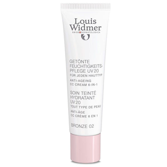 Louis Widmer Tinted Moisturiser UV 20 Bronze 02 Unscented 30 ml