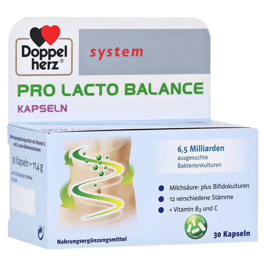 Doppelherz System Pro Lacto Balance Capsules 30 pcs